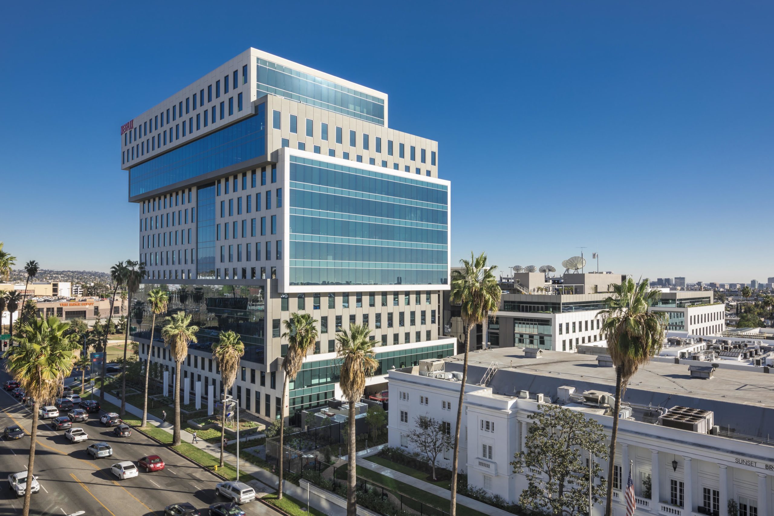 Sunset Bronson Studios Office Tower - Ficcadenti Waggoner and Castle Structural Engineers