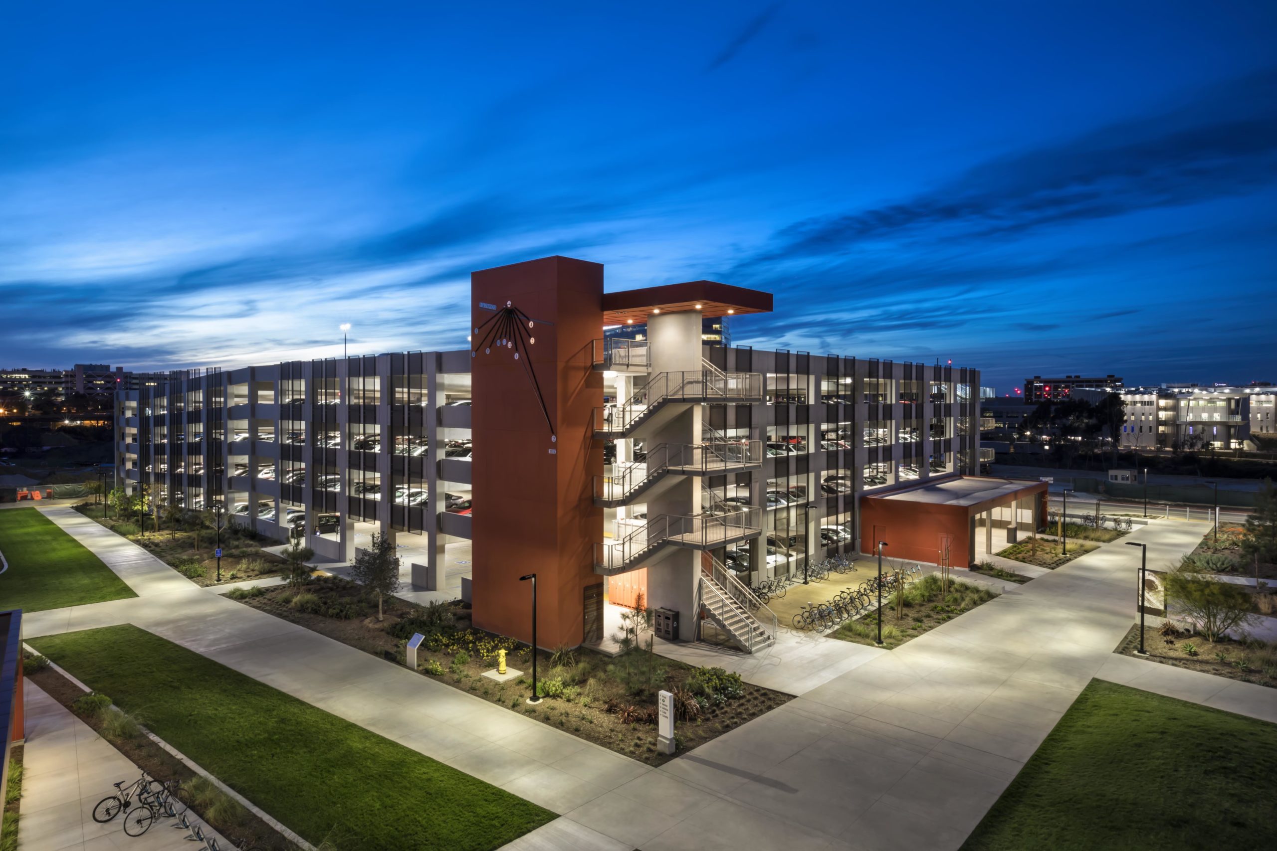 UCSD East Mesa Parking Structure - Ficcadenti Waggoner and Castle Structural Engineers