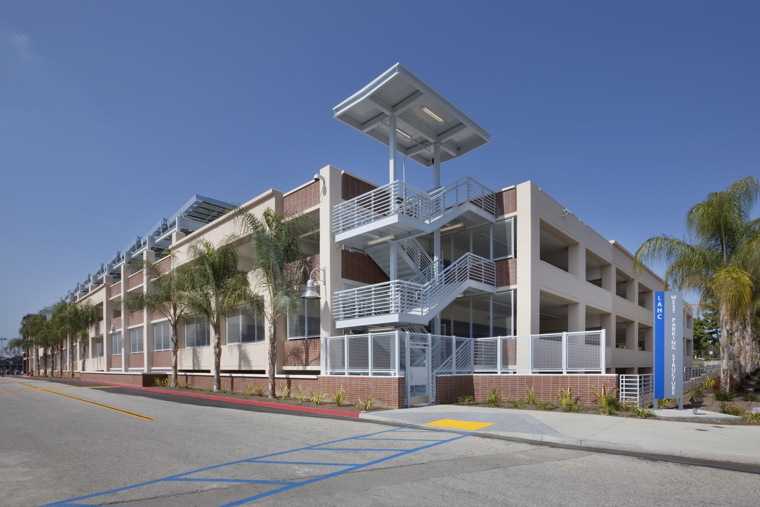 Los Angeles Harbor College Parking Structure